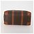 Céline Sac Boston CELINE Macadam Canvas PVC Cuir Marron Or Auth 199652A Doré - vue 9