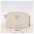 Borsa a tracolla PRADA con catena raccolta in pelle White Gold Auth 200485V Bianco D'oro - vista 23