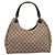 Borsa a mano GUCCI GG Canvas con manico in legno Canvas Beige 106494 Auth 200679V - vista 3