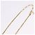 Autre Marque Collana SAINT LAURENT Metallo Tono Oro Auth SW2844V - vista 12