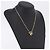 Autre Marque Collana SAINT LAURENT Metallo Tono Oro Auth SW2844V - vista 15