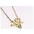 Autre Marque Collana SAINT LAURENT Metallo Tono Oro Auth SW2844V - vista 3