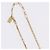 Autre Marque Collana SAINT LAURENT Metallo Tono Oro Auth SW2844V - vista 7