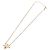 Autre Marque Collana SAINT LAURENT Metallo Tono Oro Auth SW2844V - vista 8