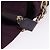 Borsa a tracolla con catena PRADA Nylon Viola Oro Auth 200535 D'oro Porpora - vista 17