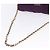 Borsa a tracolla con catena PRADA Nylon Viola Oro Auth 200535 D'oro Porpora - vista 7
