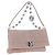 Borsa Miu Miu Nappa Crystal Matelassé in pelle 3way Rosa Argento Auth 203264M