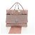 Borsa Miu Miu Nappa Crystal Matelassé in pelle 3way Rosa Argento Auth 203264M - vista 12