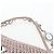 Borsa Miu Miu Nappa Crystal Matelassé in pelle 3way Rosa Argento Auth 203264M - vista 18