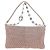 Borsa Miu Miu Nappa Crystal Matelassé in pelle 3way Rosa Argento Auth 203264M - vista 2
