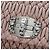 Borsa Miu Miu Nappa Crystal Matelassé in pelle 3way Rosa Argento Auth 203264M - vista 25