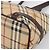 Borsa Tote BURBERRY Nova Check PVC Beige Gold Auth 202693 D'oro - vista 10