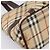 Borsa Tote BURBERRY Nova Check PVC Beige Gold Auth 202693 D'oro - vista 11