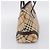 Borsa Tote BURBERRY Nova Check PVC Beige Gold Auth 202693 D'oro - vista 5