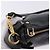 Borsa a tracolla Miu Miu Vitellolux Black Gold Auth 202971V Nero D'oro - vista 10