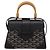 Borsa a mano GOYARD Herringbone Saigon PVC 2way Nero Argento Auth 203151SM - vista 2