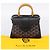 Borsa a mano GOYARD Herringbone Saigon PVC 2way Nero Argento Auth 203151SM - vista 23