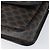Céline Borsa a mano circolare CELINE Macadam Canvas PVC Pelle Nero Oro Auth 203016 D'oro - Ansicht 10