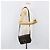 Céline Borsa a mano circolare CELINE Macadam Canvas PVC Pelle Nero Oro Auth 203016 D'oro - Ansicht 23