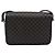Céline Borsa a mano circolare CELINE Macadam Canvas PVC Pelle Nero Oro Auth 203016 D'oro - vista 3