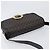 Céline Borsa a mano circolare CELINE Macadam Canvas PVC Pelle Nero Oro Auth 203016 D'oro - vista 6