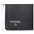 CHANEL Tarjetero Camelia en piel de becerro negro CC Auth 203316A - vista 13