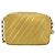 Borsa a tracolla con catena CHANEL in pelle Gold CC Auth 200713 D'oro - vista 3