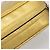 Borsa a tracolla con catena CHANEL in pelle Gold CC Auth 200713 D'oro - vista 7