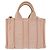 Chloé Borsa a mano Chloe Woody Small Nylon 2way Pink Gold Auth 202651A Rosa D'oro - vista 2