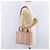Chloé Borsa a mano Chloe Woody Small Nylon 2way Pink Gold Auth 202651A Rosa D'oro - vista 27