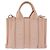 Chloé Borsa a mano Chloe Woody Small Nylon 2way Pink Gold Auth 202651A Rosa D'oro - vista 3