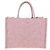 Borsa Tote VERSACE Athena Barocco tweed 2way Pink Gold Auth BA15628M Rosa D'oro - vista 2