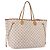 Borsa Tote LOUIS VUITTON Damier Azur Neverfull GM N41360 LV Auth 199621