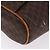 Céline Borsa a tracolla CELINE Macadam PVC Pelle Marrone Tono Oro Auth 202119A - vista 12