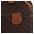 Céline Borsa a tracolla CELINE Macadam PVC Pelle Marrone Tono Oro Auth 202119A - vista 15