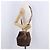 Céline Borsa a tracolla CELINE Macadam PVC Pelle Marrone Tono Oro Auth 202119A - vista 23