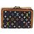 LOUIS VUITTON Monogram Multicolor Portefeuille Viennois Black M92988 Auth 203092 - vista 2