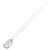 Collana Dog Tag Large Flare Dagger Chrome Hearts metallo Silver Auth mr2895SAM Argento - vista 6