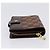 LOUIS VUITTON Damier Ebene Compact Zip Bifold Wallet N61668 LV Auth 202835 - vista 5