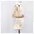 Sac à épaule LOEWE en cuir Ivory Gold Tone Auth 202298 Écru - vue 23
