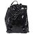 PRADA Backpack Patent Leather Black Silver Auth bs36857 Silvery - view 3