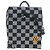 Borsa LOUIS VUITTON Damier Distorted Steamer XS Bag Black N60453 LV Auth 197245SM Nero - vista 13