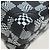 Borsa LOUIS VUITTON Damier Distorted Steamer XS Bag Black N60453 LV Auth 197245SM Nero - vista 17