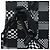 Borsa LOUIS VUITTON Damier Distorted Steamer XS Bag Black N60453 LV Auth 197245SM Nero - vista 19