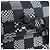 Borsa LOUIS VUITTON Damier Distorted Steamer XS Bag Black N60453 LV Auth 197245SM Nero - vista 21