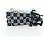 Borsa LOUIS VUITTON Damier Distorted Steamer XS Bag Black N60453 LV Auth 197245SM Nero - vista 4