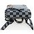 Borsa LOUIS VUITTON Damier Distorted Steamer XS Bag Black N60453 LV Auth 197245SM Nero - vista 6