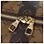 Borsa LOUIS VUITTON HUMAN MADE NIGO Keepall Bandouliere 50 M45967 LV Auth 202900SM Monogramma - vista 23