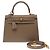 Hermès Borsa HERMES Kelly 25 in Pelle Étoupe - 103913 Taupe