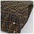 Borsa a mano FENDI Zucca Canvas Nero Marrone Auth 203801V - vista 10
